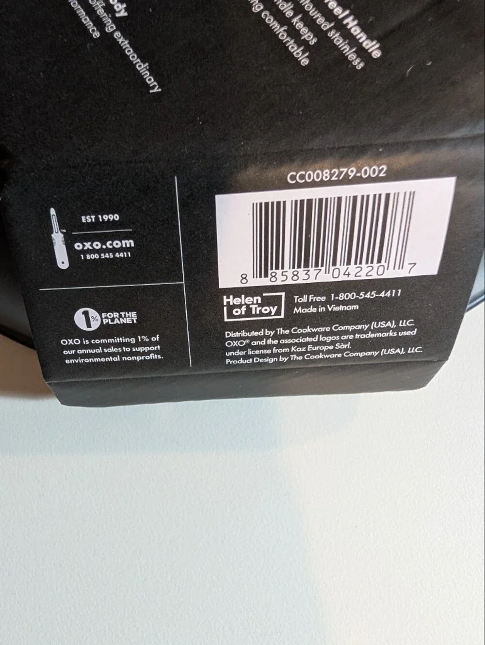 OXO Black Non-Stick 8 in Fry Pan with Stainless Handle NWT